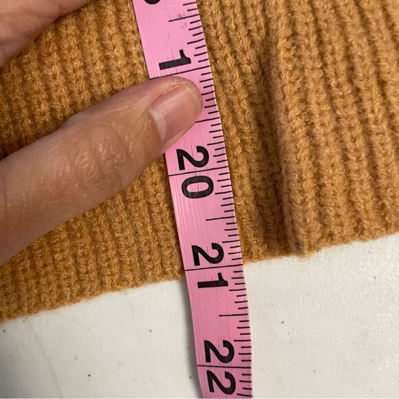 SIX FIFTY women’s Rae Foldover sweater in butternut squash size small new - Picture 8 of 8
